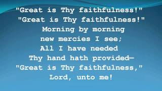 Great is Thy Faithfulness -Women of Faith