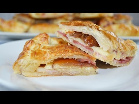 Empanada de Dátiles y Bacon con Masa de Hojaldre