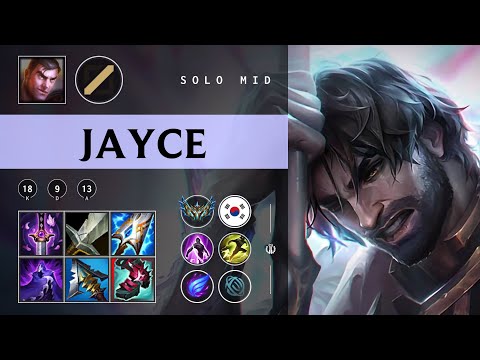 Jayce Mid vs Gragas - KR Challenger Patch 25.22