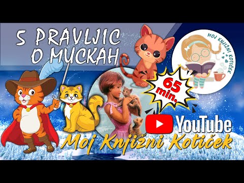 😻 5 PRAVLJIC O MUCKAH - skupek pravljic za lahko noč