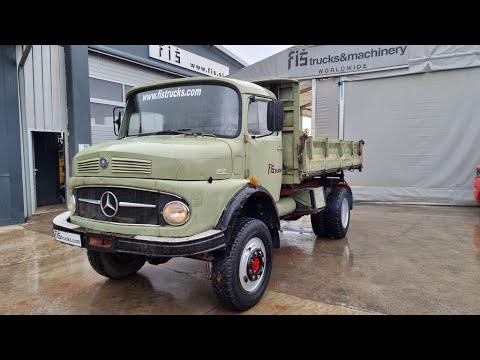 MERCEDES BENZ 1413 4x4 tipper - long nose - FIŠ TRUCKS SLOVENIA