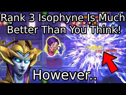 7 Star Rank 3 Isophyne Hits Like A Truck! (Sometimes) | Marvel Contest Of Champions