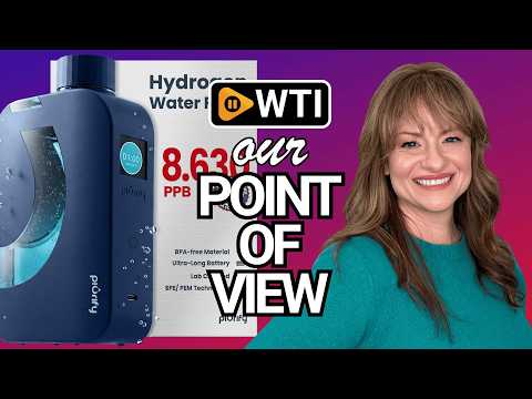 Flask Hydrogen Water Bottle | UP TO 8 - WTI product video review