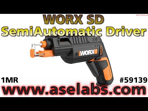 WORX SD SemiAutomatic Driver (1MR) Review - ASE Labs