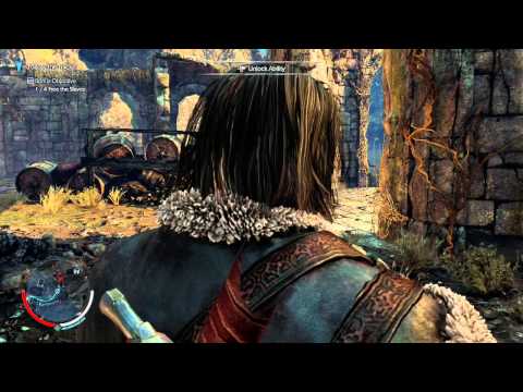 Middle Earth: Shadow of Mordor gameplay PS4 Part 4 Gollum