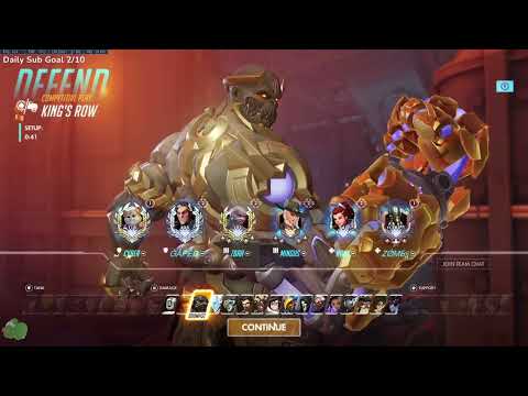 Overwatch Doomfist God ZBRA Tryhard Top 100 Rank Gameplay -34 Elims-