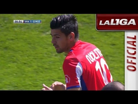 Gol de Nolito (1-0) en el Granada CF - RCD Mallorca - HD