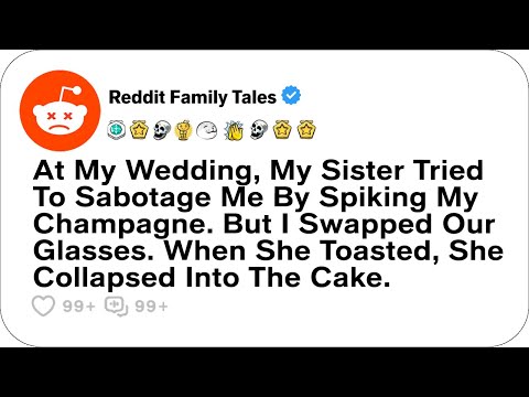 At My Wedding, My Sister Tried To Sabotage Me By Spiking My Champagne... - Reddit Family Tales