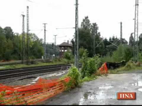 Arbeiter stirbt nach Stromschlag im Bahnhof Guntershausen