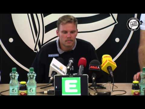 SK Sturm: Mediabriefing vor SV Ried (9. Runde 2014/15)