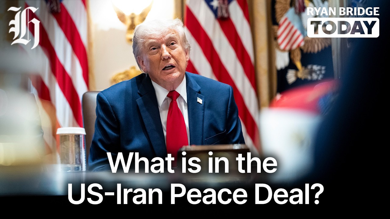 Trump reveals what's included in US-Iran peace deal | Ryan Bridge TODAY
