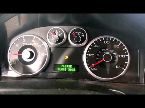 H8FD161 2008 Ford Fusion Engine Test