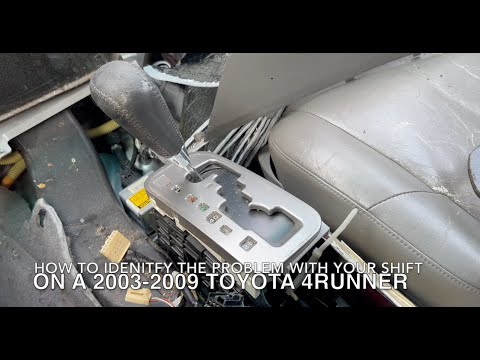 Shifter on my Toyota 4Runner moves but will not go into gear