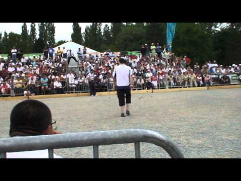 Sport pétanque : finale du Championnat de France tête à tête 2011