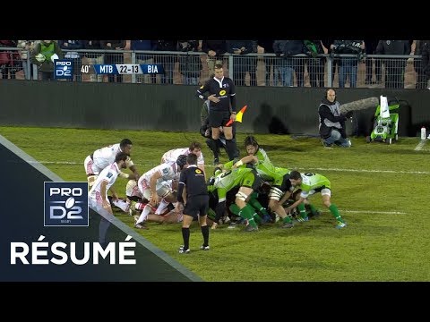 PRO D2 - Résumé Montauban-Biarritz: 43-20 - J15 - Saison 2017/2018