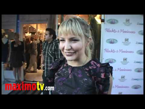 Lindsey Haun Interview at "Children Of The Night" Charity Event