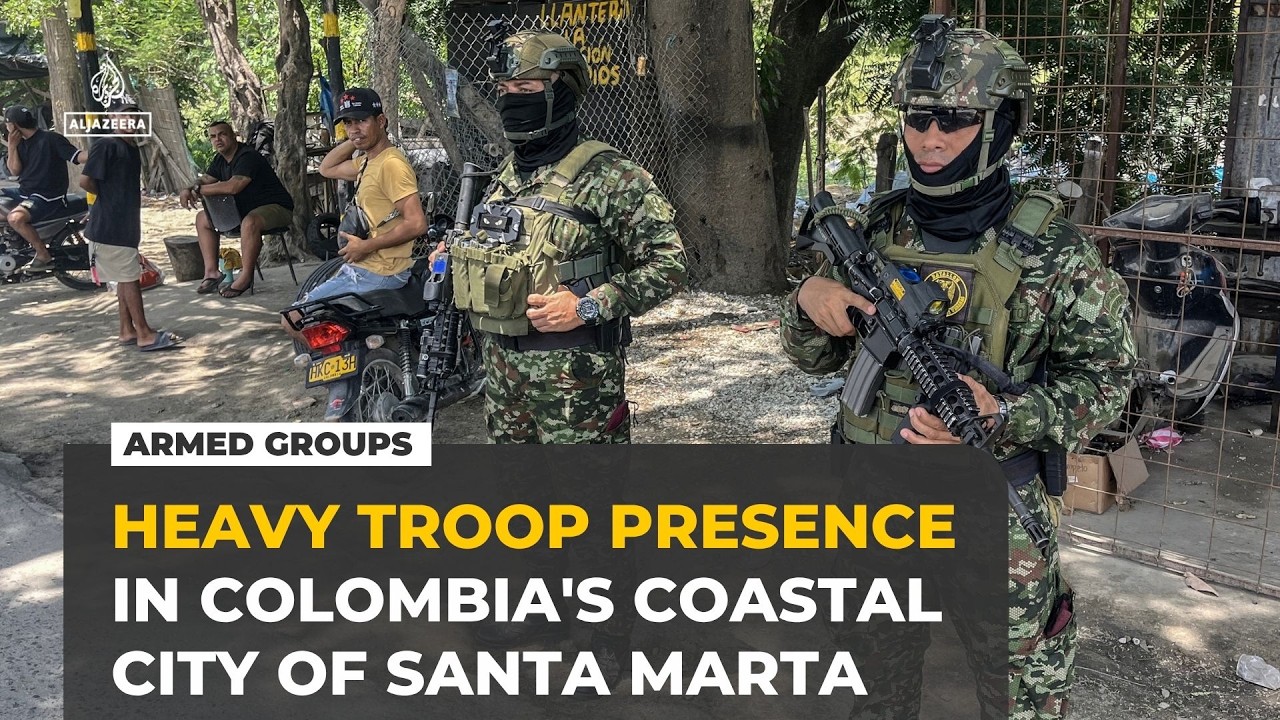 Colombia deploys troops after armed group strike shuts Santa Marta