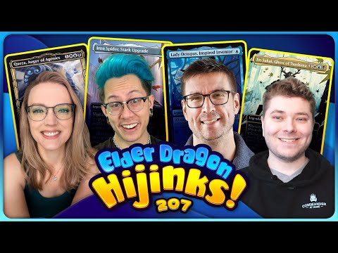 New Year More Commander Hijinks! ft @thespikefeeders & @crimguy1 | Ep 207 | MTG Commander Gameplay
