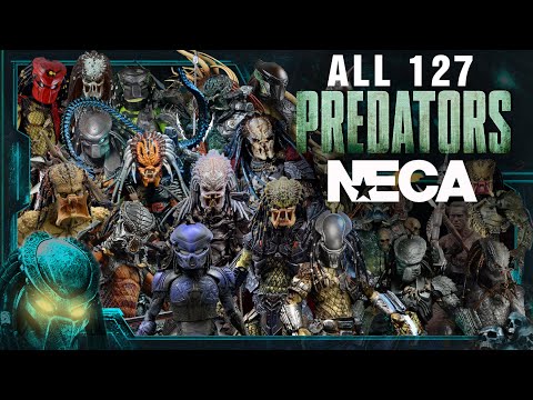 NECA Collection Predator Video Guide – ALL 127 NECA PREDATORS