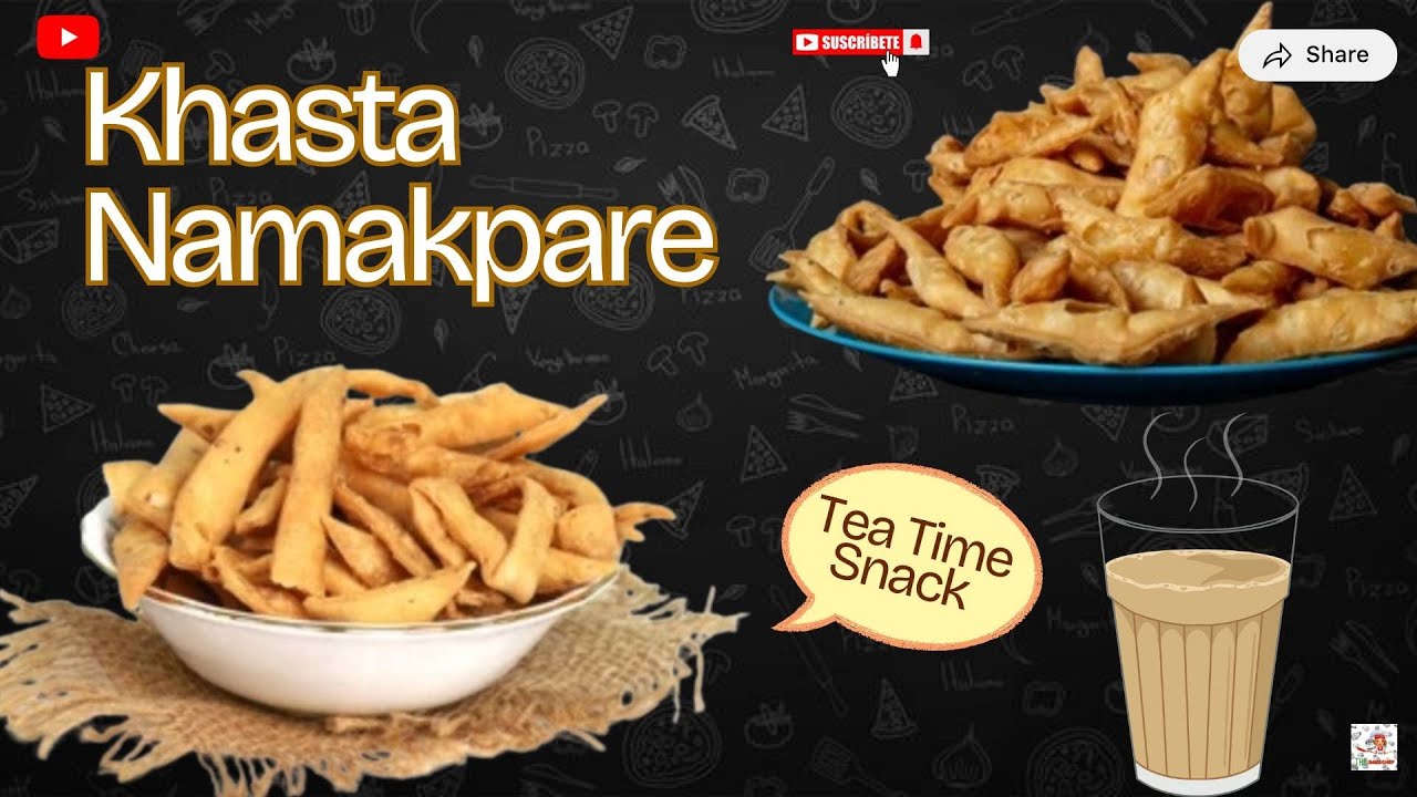 Tea Time Special Namakpare ☕। Bazar Se Bhi Khasta Namak Para at Home