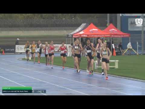 Girls U14 800 Metre Run Final: 2021 Commonwealth Bank State Track and Field Championships // LAVicTV