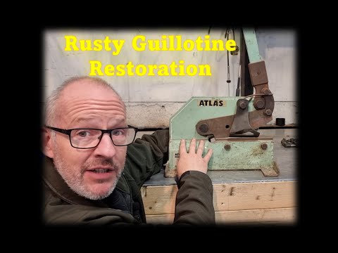 Rusty Old Guillotine Restoration (Bleeding Rust Ep7)