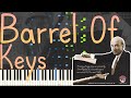 Dick Hyman - Barrel of Keys 2001 (Fast Stride Piano Synthesia)