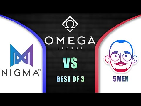 [ENG] NIGMA vs 5MEN RELIVE | OMEGA League: Europe Immortal - DOTA 2 LIVE