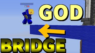 How to GOD BRIDGE on BEDWARS/Montage