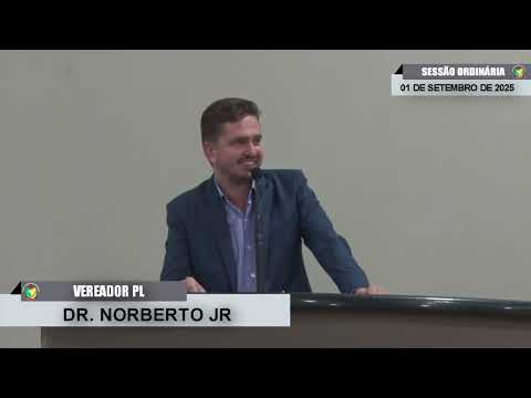 CMBTE - USO DE TRIBUNA PELO VEREADOR DR. NORBERTO JR - PL.