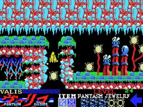 Fantasm Soldier Valis (1986, MSX, Telenet Japan)