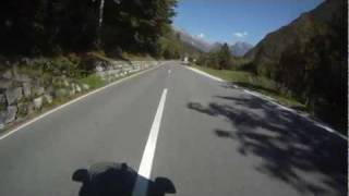 preview picture of video 'HONDA GOLDWING 1800 ŽAGA BOVEC GoPro'
