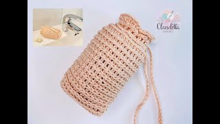 EINFACHES SEIFENSÄCKCHEN HÄKELN