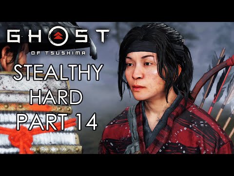 GHOST OF TSUSHIMA Stealthy Hard Gameplay Walkthrough Part 14 – YUNA’S PAST