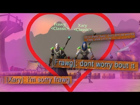 The most WHOLESOME Classic WoW Interaction I've had so far..