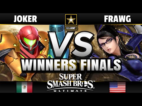 CE | Joker (Samus) vs Frawg (Bayonetta) - Winners Final U.S. Army Ultimate Challenge
