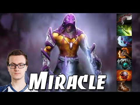MIRACLE Anti Mage Immortal Pro Gameplay   Dota 2 Patch 7.25b