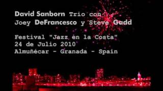 David Sanborn Trio tocando "The way you made me feel" (de Michael Jackson)