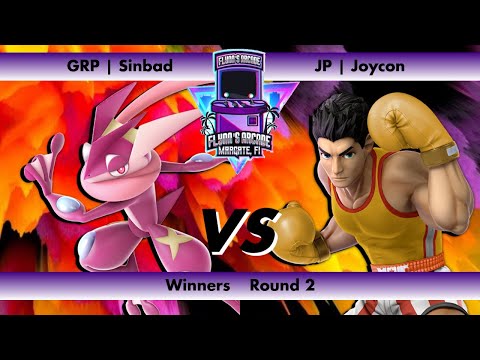 Flynn's Arcade 080 Winners Round 2 - GRP | Sinbad (Greninja) vs JP | JoyCon (Little Mac) SSBU 2023