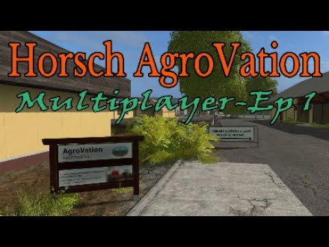 Horsch AgroVation | Farming Simulator 17 PS4 | Multiplayer Series - Ep. 1
