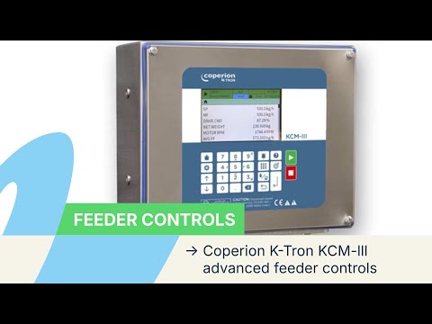 K-Tron : KCM-III Feeder Control