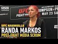 UFC Nashville: Randa Markos Feels Like 'Old Self' Again - MMA Fighting