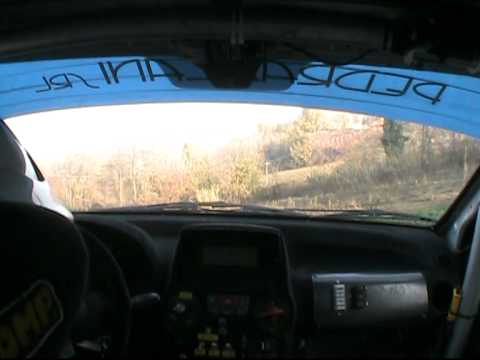 Rally d'inverno 2011 - Rottura retro inversione PS 2 Montabone.avi