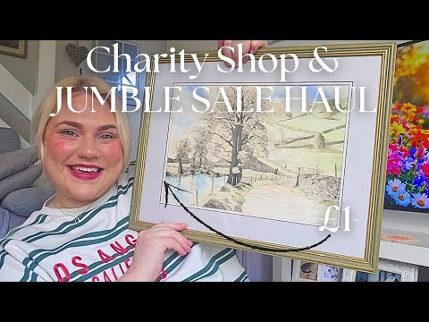 CHARITY SHOP & JUMBLE SALE HAUL ✨️ MORE BARGAINS OF THE WEEK 😍