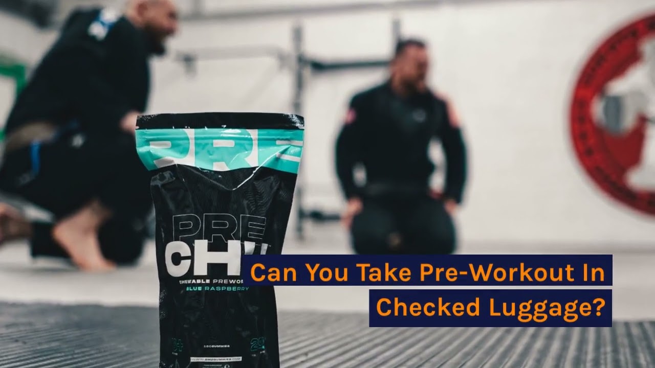 Can I Bring Pre Workout On A Plane