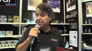 Video thumbnail for Radial Cherry Picker 4-ch Mic Preamp Selector - Sweetwater at Winter NAMM 2013 by Sweetwater