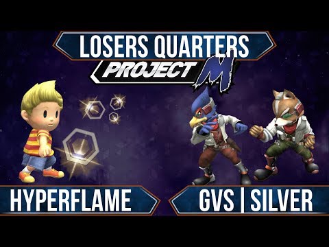 TO12 - Hyperflame (Lucas) vs GVS|Silver (Fox, Falco) - Project M Losers Quarters