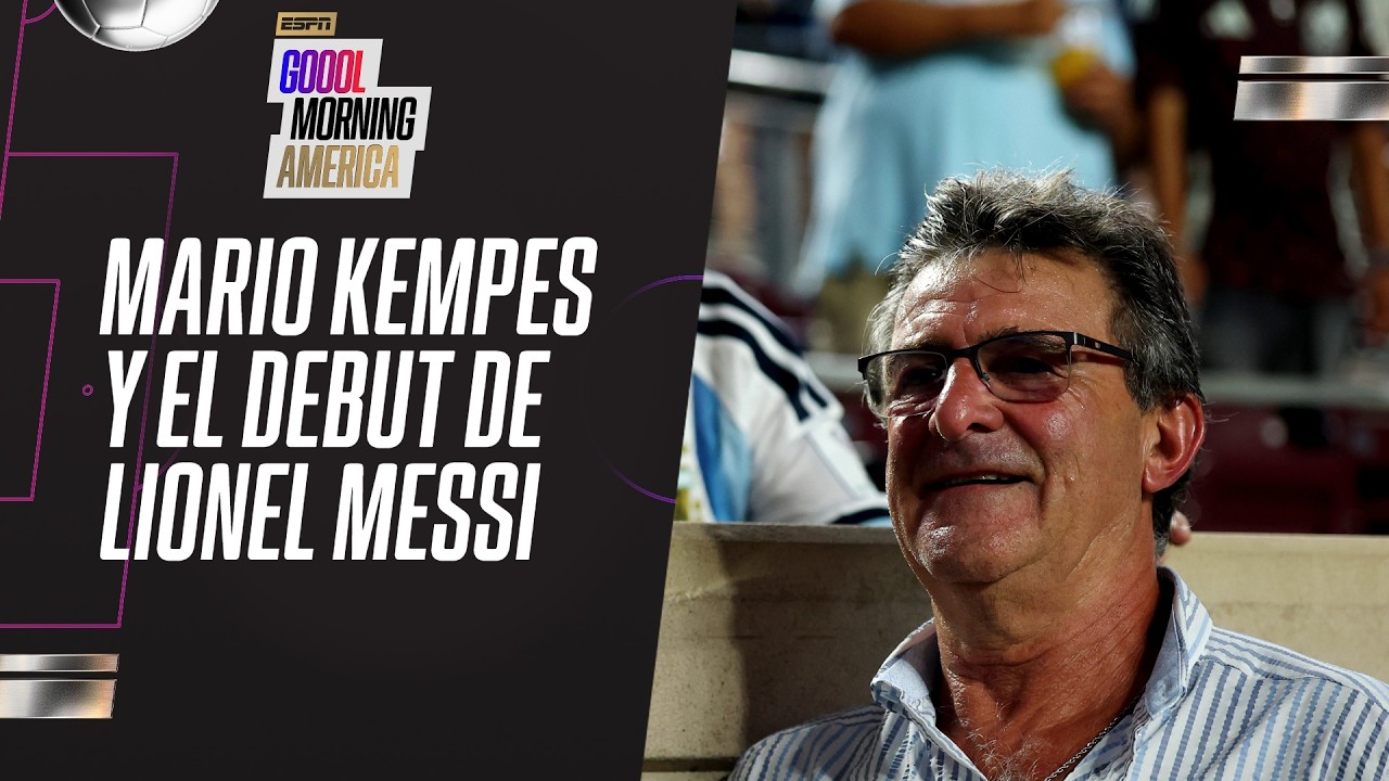 MARIO KEMPES: "NI MESSI SE ESPERABA ESE DEBUT" | #ESPNMundial
