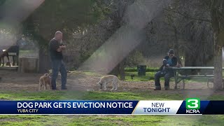 Pet owners devastated after Yuba City dog park gets eviction notice