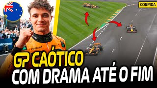 AUSTRALIA GP: CHAOS, "SABOTAGE", HUNT AND NARROW VICTORY FOR LANDO NORRIS